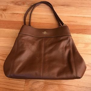 Coach leather bag